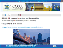 Tablet Screenshot of icosse.org